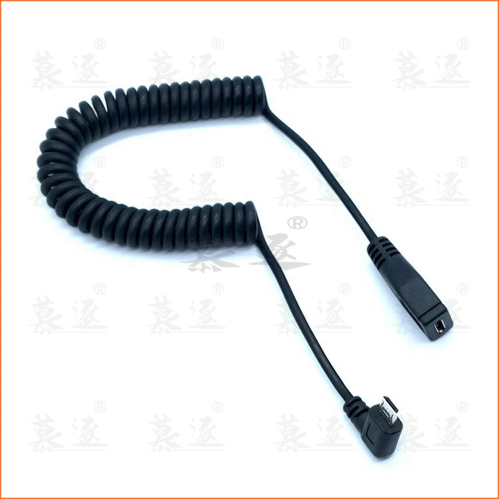 Micro USB enlaces y Rechts Winkel 90 Grad romantik zu Weiblichen Kabel Frühjahr Daten Verlängerung Linie 50CM - imagen 5
