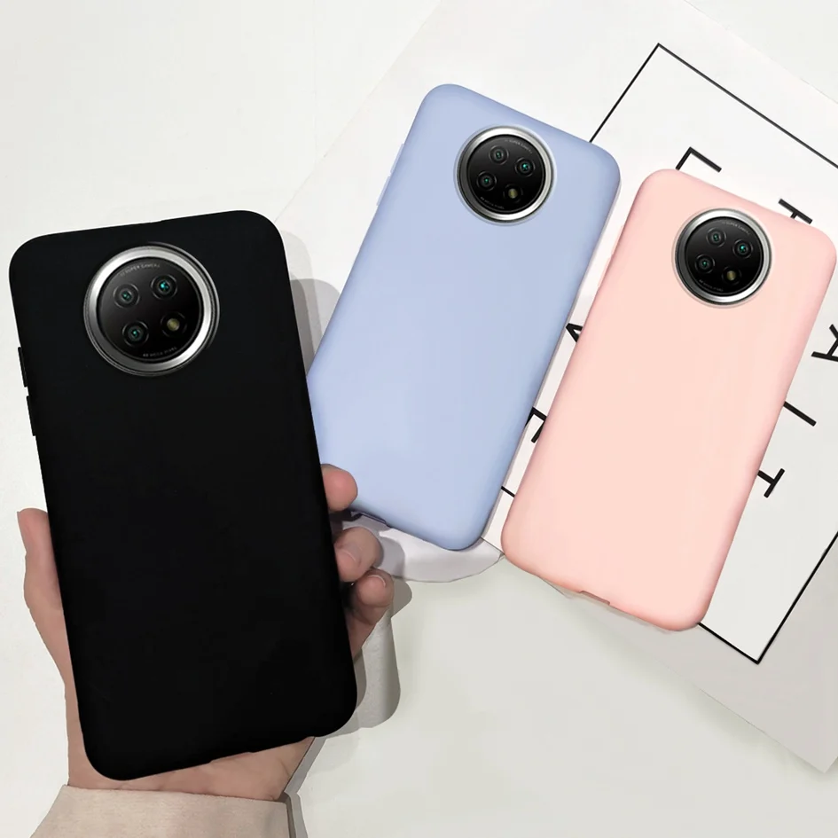 Para Xiaomi Redmi Note 9T 5G Funda protectora de parachoques Capa para Xiomi RedMi Note 9T 5G J22 Note9 Funda protectora de silicona suave Coque - imagen 2