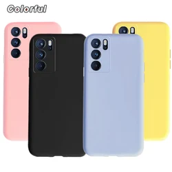 OPPO Reno 6 Pro 5G Funda Silicona Color Caramelo Antigolpes