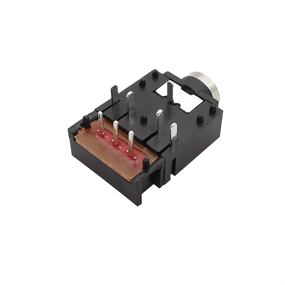Conector de Audio estéreo de doble vía para auriculares, conector hembra de 8 pines con interruptor, PJ307, 3,5mm, 1-10 piezas, 3,5mm, PJ307, 3,5 - imagen 4