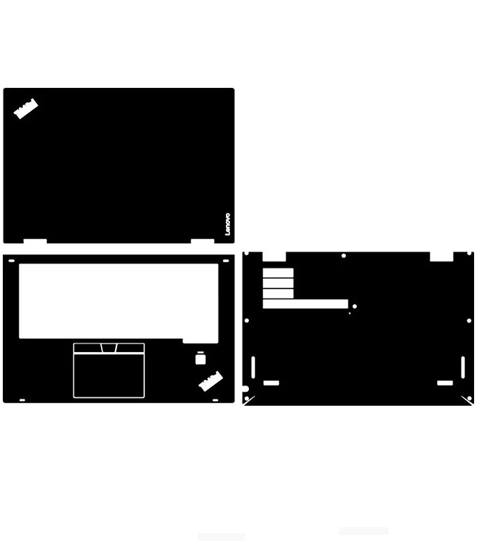 Película protectora de la cubierta de la piel para Thinkpad X1 Titanium Yoga 2021 2020 X1 Carbon 2019 2013 2014 2015 2016 2017 2018 X1 Tablet, 3 uds. - imagen 5
