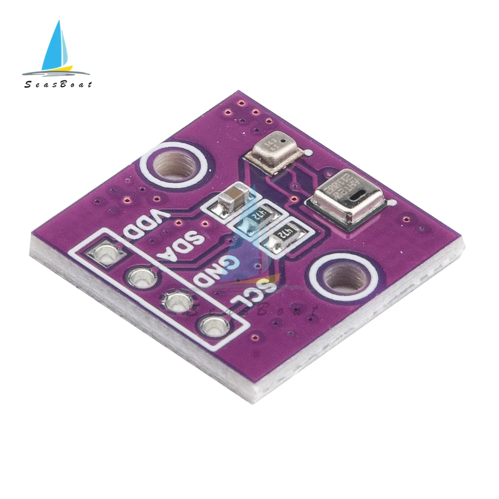 Sensor Digital de temperatura y humedad, dispositivo de alta precisión con interfaz I2C, AHT20 + BPM280, DC 2,0-5V, para Arduino - imagen 2