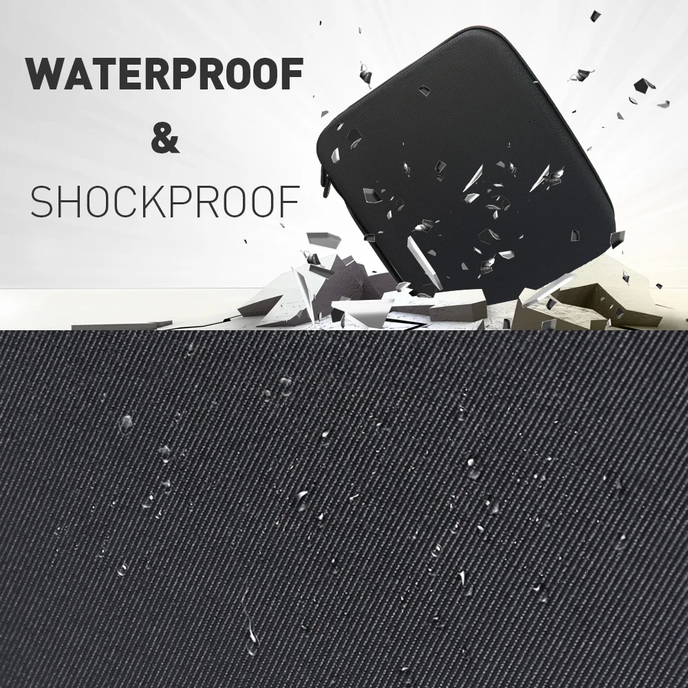 UniPlus bolsa de protección dura para Canon Selphy CP1300 CP1200 CP1000 estuche de almacenamiento para impresora fotográfica bolso impermeable caja de viaje de transporte - imagen 5