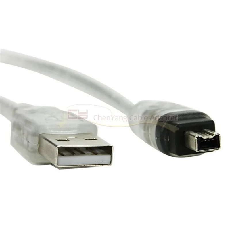 Cable adaptador USB macho a Firewire IEEE 1394, 4 pines, macho, iLink, firewire 1394, para cámara SONY DCR-TRV75E DV, 150cm - imagen 4