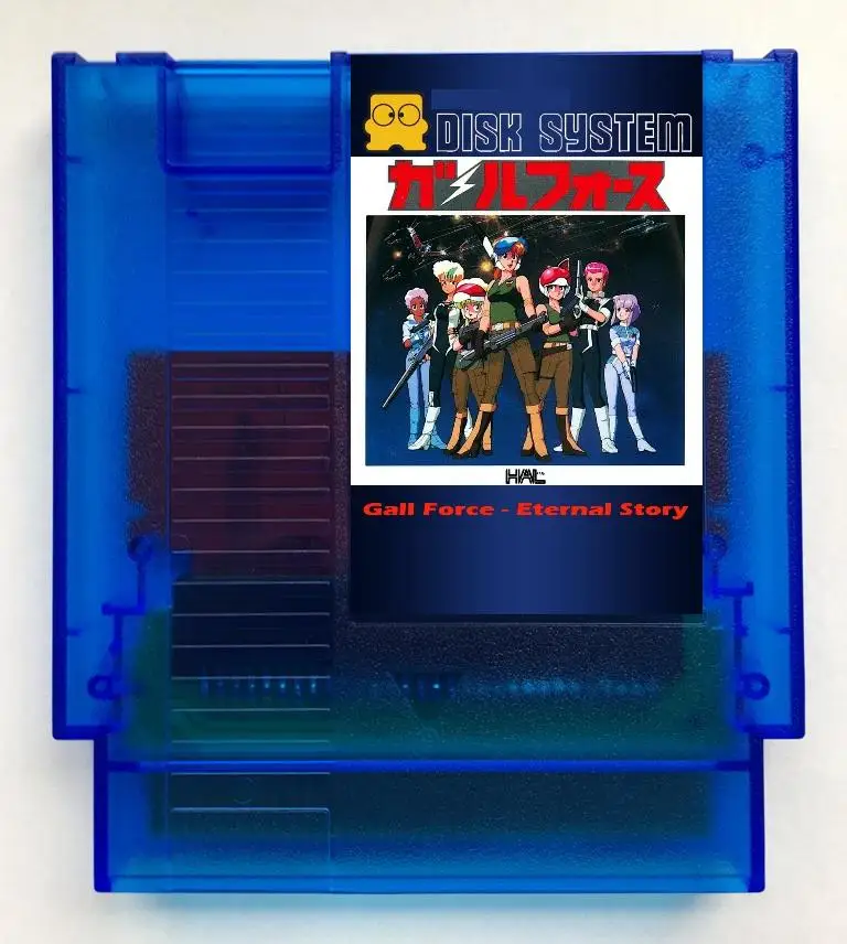 Cartucho de juego Gall Force en inglés (emulado FDS) para consola NES/FC - imagen 2