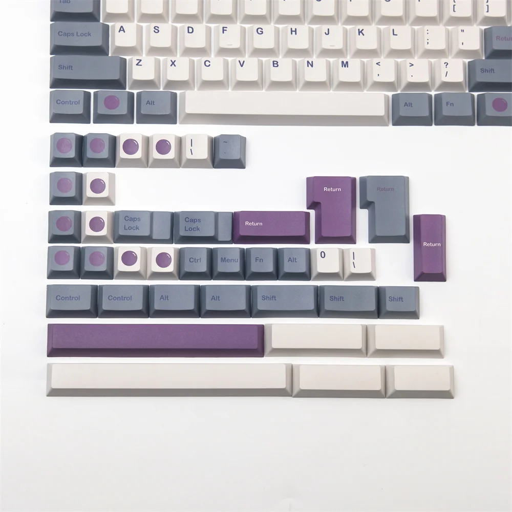 Tecla PBT GMK-DMG para teclado mecánico, tecla completa con 141 teclas de tinte subcama, ASNI ISO Enter, 1.25U, 1.75U, 2U - imagen 5