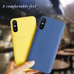 Funda Xiaomi Redmi 9A de silicona TPU flexible