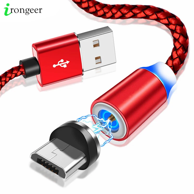 Cable cargador magnético de carga rápida, Cable Micro USB tipo C para iPhone 11 Pro Max, Samsung, Xiaomi, teléfono móvil - imagen 2