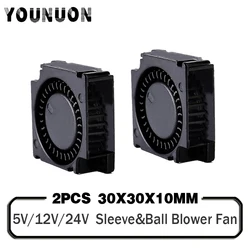 Mini ventilador refrigeración impresora 3D manga dual compatible