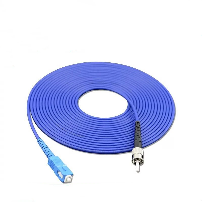 Cable de conexión de Fibra óptica SC/UPC-ST/UPC, 5 piezas, Armable SM, puente de 3,0mm, Fibra Optica FTTH, modo único Original, 1-15m - imagen 4