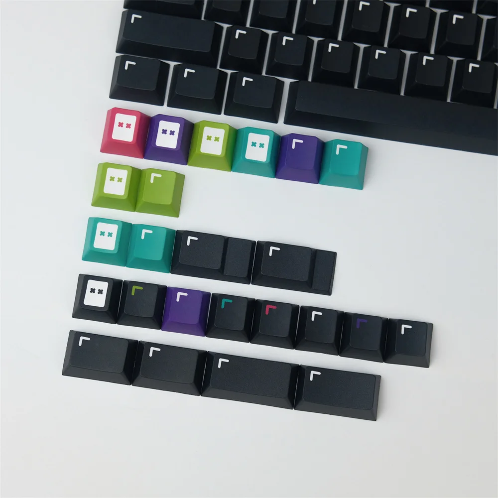 GMK Teclas PBT Dye-sublimation 128 Cherry MX Perfil - imagen 4