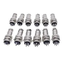 GX20 Conector Circular Push-Pull 2-15 Pines – Enchufe para Cable