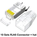 10Sets RJ45 and Hat