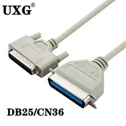 Cable paralelo DB25 macho-hembra para impresora láser