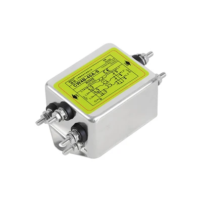 Filtro de fuente de alimentación trifásico de 380V, purificador EMI antiinterferencias, CW4B-10A-S, 20A, 30A, 40A - imagen 4