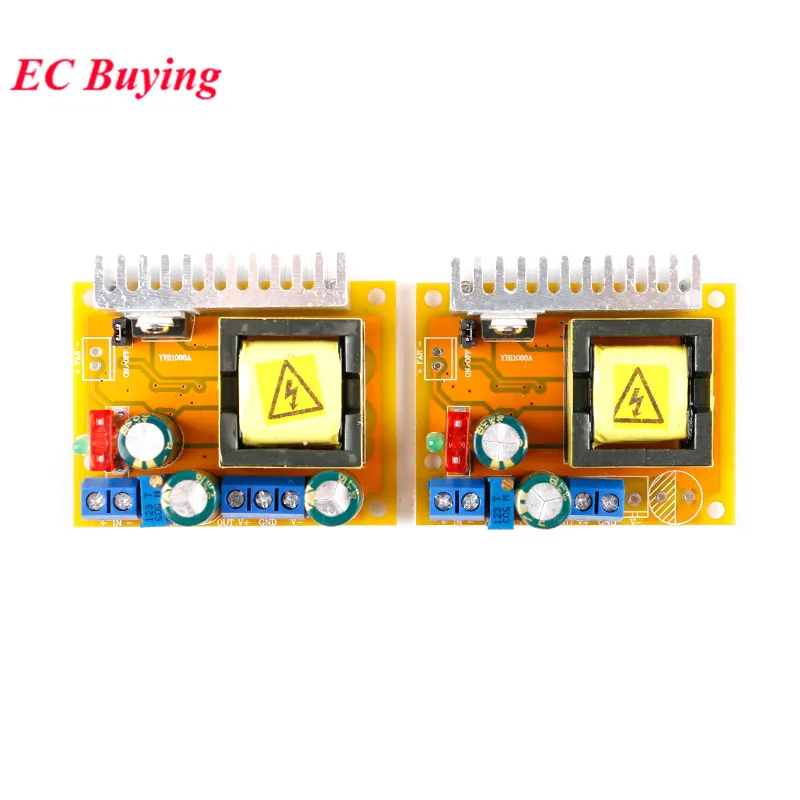 Condensador ZVS ajustable, placa convertidora de refuerzo de alto voltaje, DC-DC de 8-32V a 45 ~ 390V/DC de 8-32V a ± 45V-390V, módulo elevador, fusible 5A - imagen 4