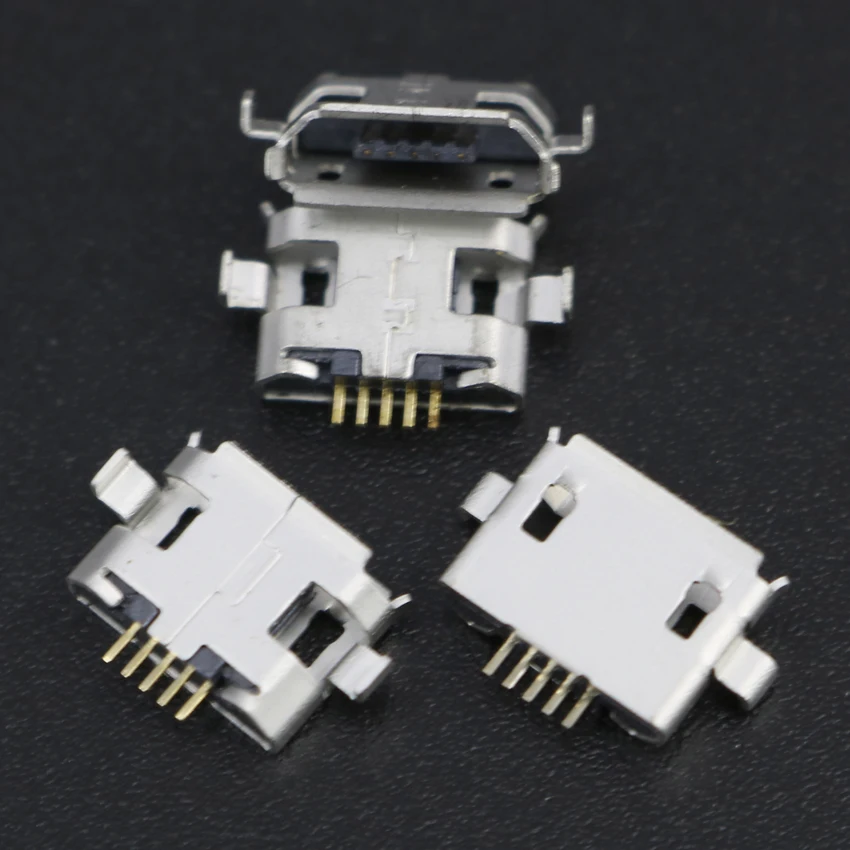 Conector de carga Micro USB, conector de alimentación para MP3, Lenovo, Xiaomi, Samsung, Altavoz Bluetooth, juguetes electrónicos, 10 Uds. - imagen 2