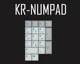 B-Cyan Kr Numpad x1