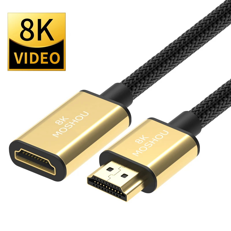 Cable HDMI MOSHOU Extensión 8K 60Hz HDR - imagen 2