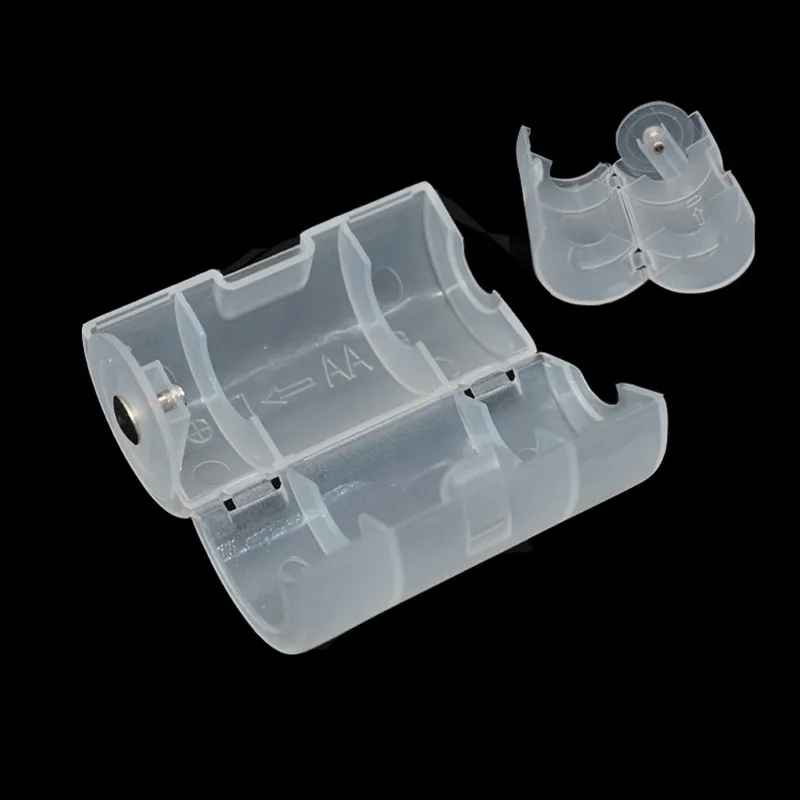 1/2/5 Uds AA a D tamaño de celda soporte de batería adaptador de conversión caja convertidora de conmutador - imagen 3