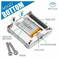 M5Stack M5GO / FIRE Batería Inferior Oficial – Repuesto Original