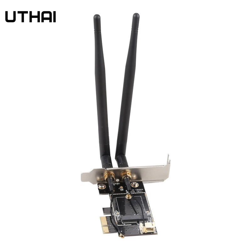 Adaptador NVME PICE-1X a NGFF-Ekey, tarjeta adicional PCIE Notebook, tarjeta adaptadora de tarjeta de red inalámbrica, tarjeta de expansión de componentes de ordenador - imagen 3