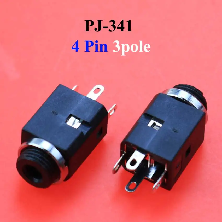 PJ 341 4pin 3pole