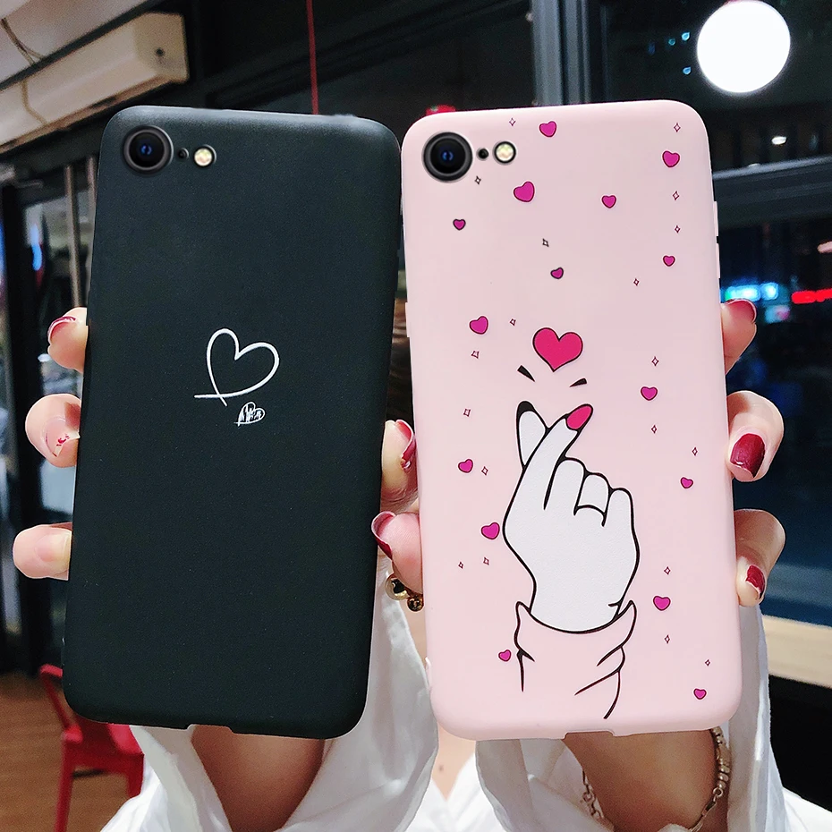 Para iPhone SE 2022 funda para iPhone SE 3 SE3 2022 SE2022 funda trasera a prueba de golpes suave TPU Linda funda de teléfono de silicona pintada con dibujos animados - imagen 3