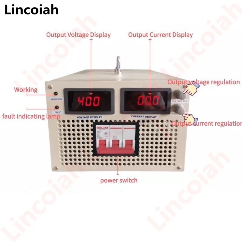 Fuente Alimentación Conmutada 5000W 24V-1000V Ajustable AC-DC - imagen 4