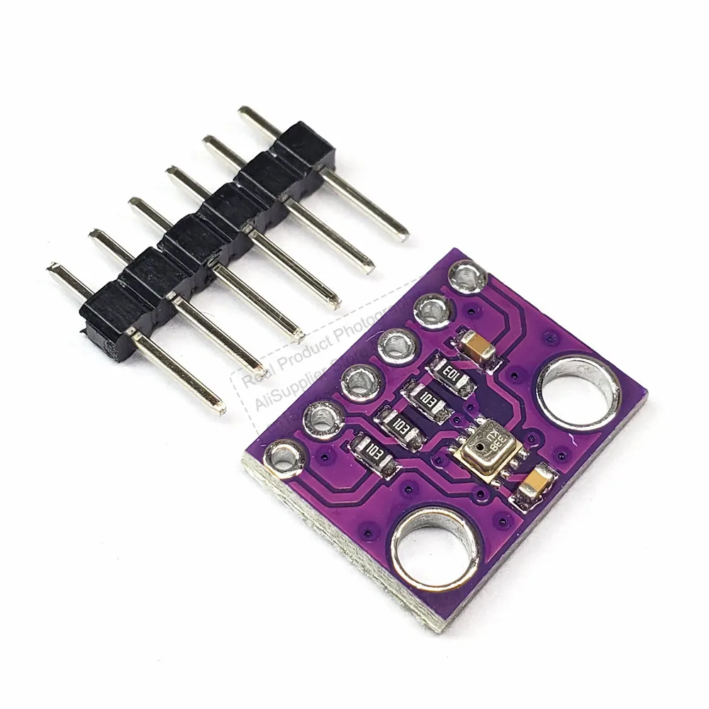GY-Sensor de temperatura y presión de aire, módulo de sensores digitales barométricos para Arduino, BMP280, 5V, BME280, I2C, SPI, 1,8-5V, GY-BMP280-3.3V - imagen 2