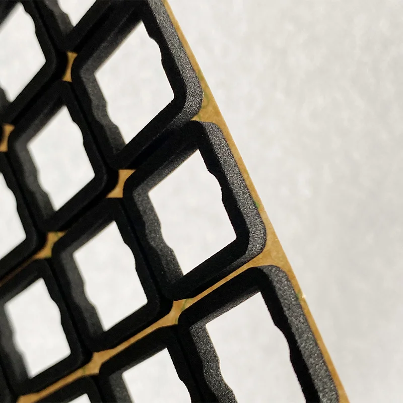 120 unids/pack Kelowna Teclado mecánico sándwich algodón interruptor único Material de espuma tablero de posicionamiento combinado pegatina - imagen 4