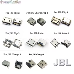 Conector Jack de carga Micro USB, 5 uds., puerto de datos, conector trasero para JBL Charge 3 Flip 4 3 2 Pulse 2 flip4