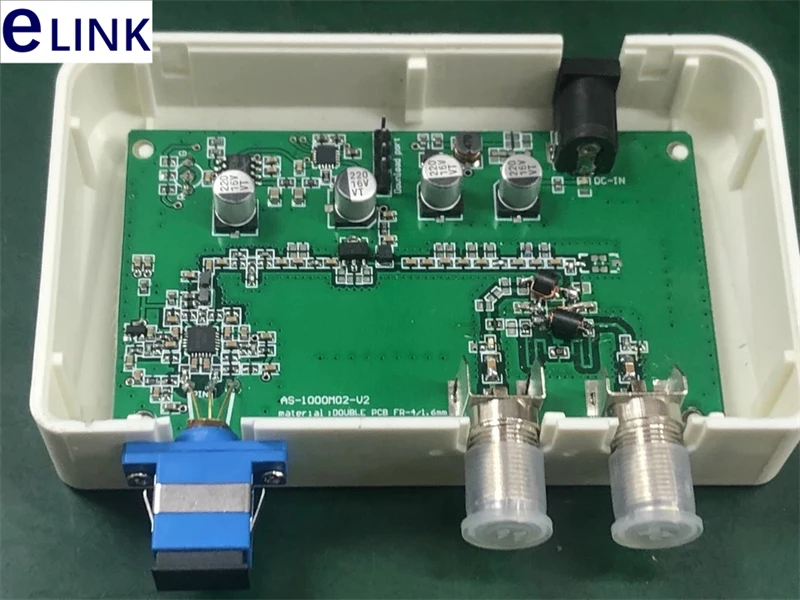 Receptor óptico de doble salida FTTH con función AGC, fibra SC/FC PC APC para el hogar, envío gratis, FTTHELINK, 5 uds. - imagen 2