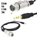 3.5mm to XLR F