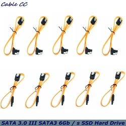 Ecosin2 Cable SATA III 45 cm 6Gb/s para SSD – Ángulo/Recto