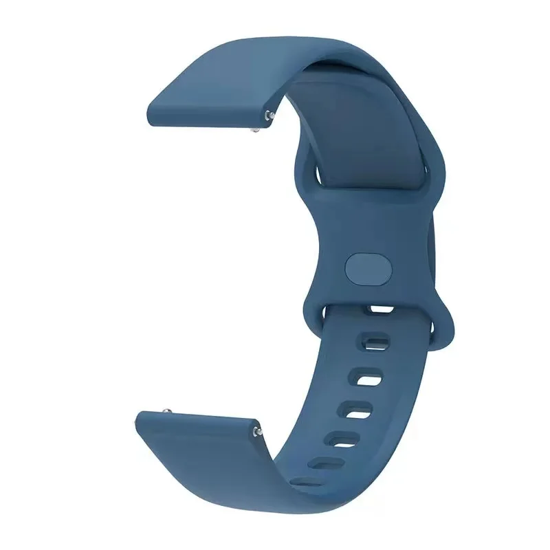 Correa de 20mm 22mm para COLMI C60 C61 C81 C80 pulsera de silicona para reloj inteligente COLMI P8 P28 Plus/P73 P71 P60 P68/M42 M41 Correa - imagen 3
