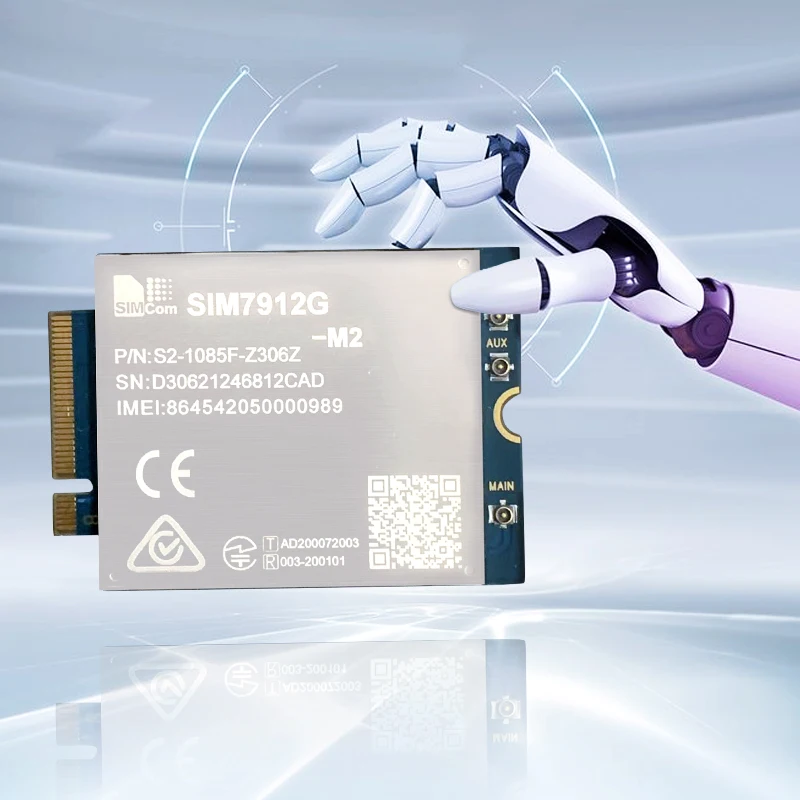 Nuevo módulo Original SIMCOM SIM7912G SIM7912G-M2 CAT12 M.2 4G LTE 600M compatible con módulos de la serie SIM7500/SIM7600/SIM7912
