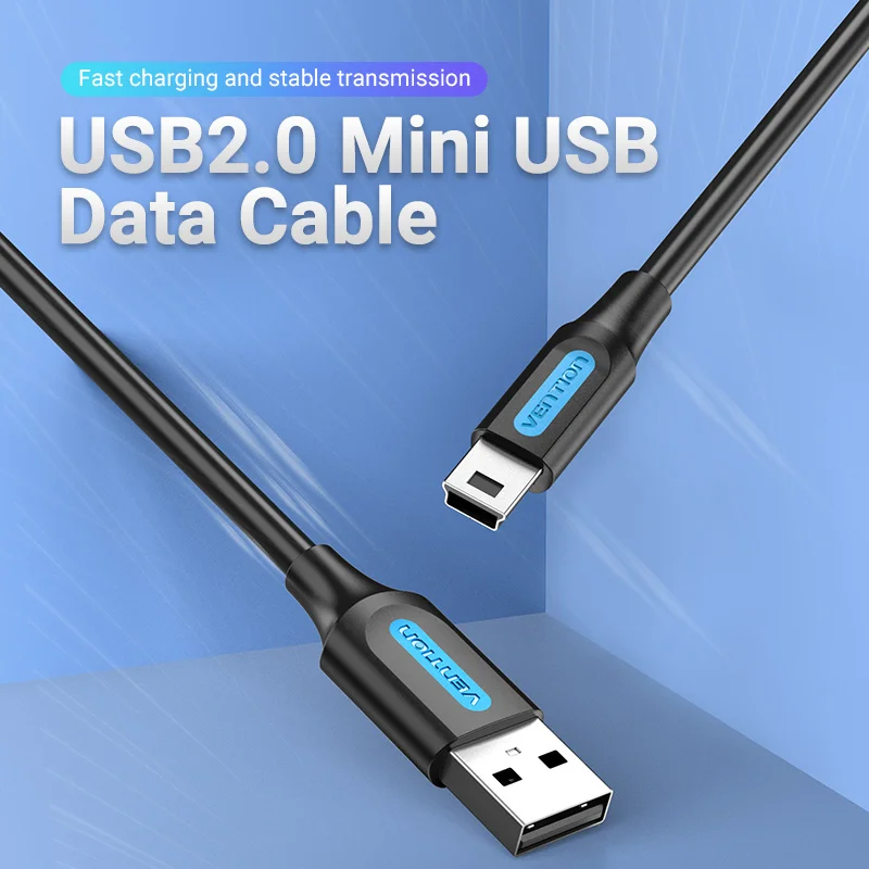 Vention Minicable USB Carga Rápida 2.0 para Cámaras y Dispositivos - imagen 3
