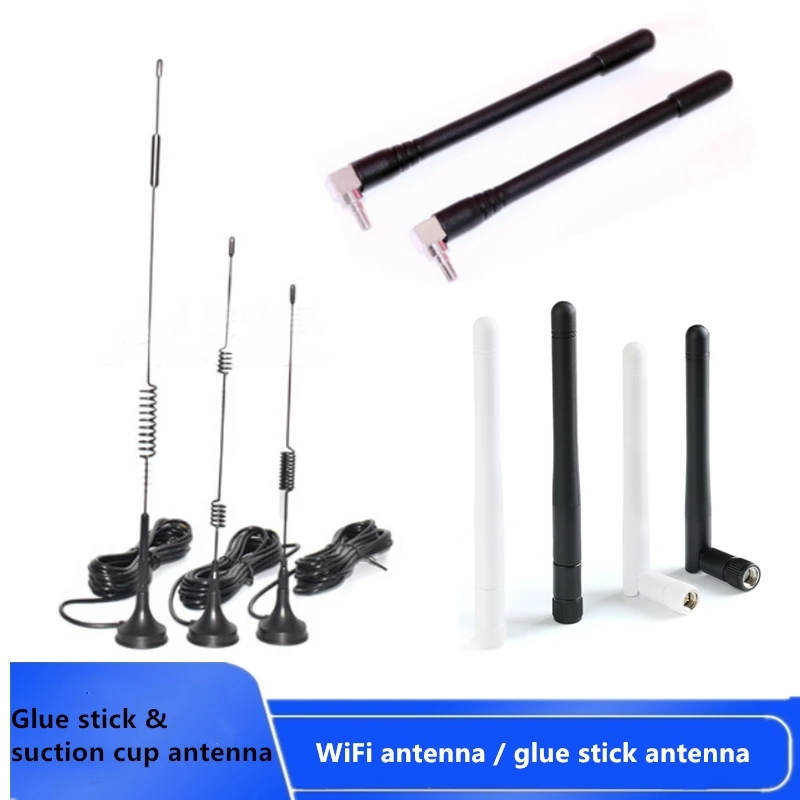 Antena 4G LTE con conector TS9 o CRC9 para Huawei, E398, E5372, E589, E392, Zte, MF61, MF62, aircard 753s, ganancia de 5dbi, CRC9-JW, 2 unidades por lote - imagen 5