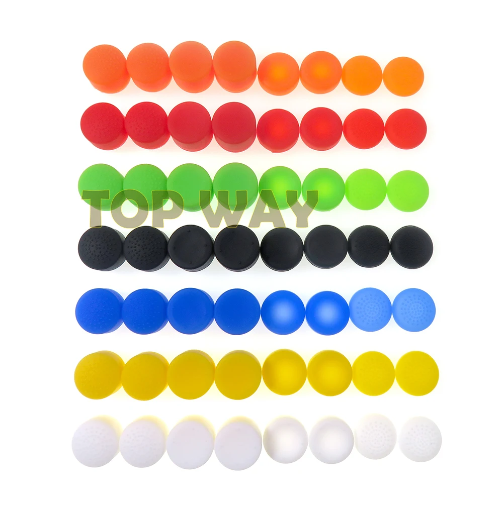 400 Uds. Funda de silicona suave antideslizante con agarre para pulgar, funda de piel para PS4, PS3, PS2, XBOX360, XBOXONE NS Pro - imagen 3