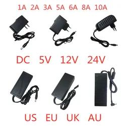 Transformador LED DC 5V 12V 24V 1A-10A para iluminación y CCTV