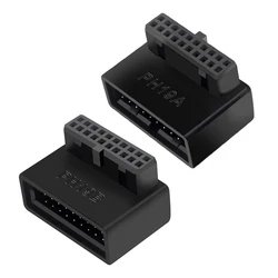 Adaptador USB 3.0 90° Angular para Placa Base 20 Pines