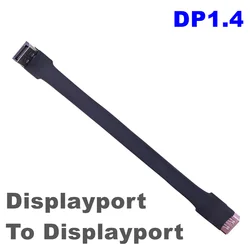 Cable DisplayPort 1.4 En Ángulo 90° para Tarjeta Gráfica