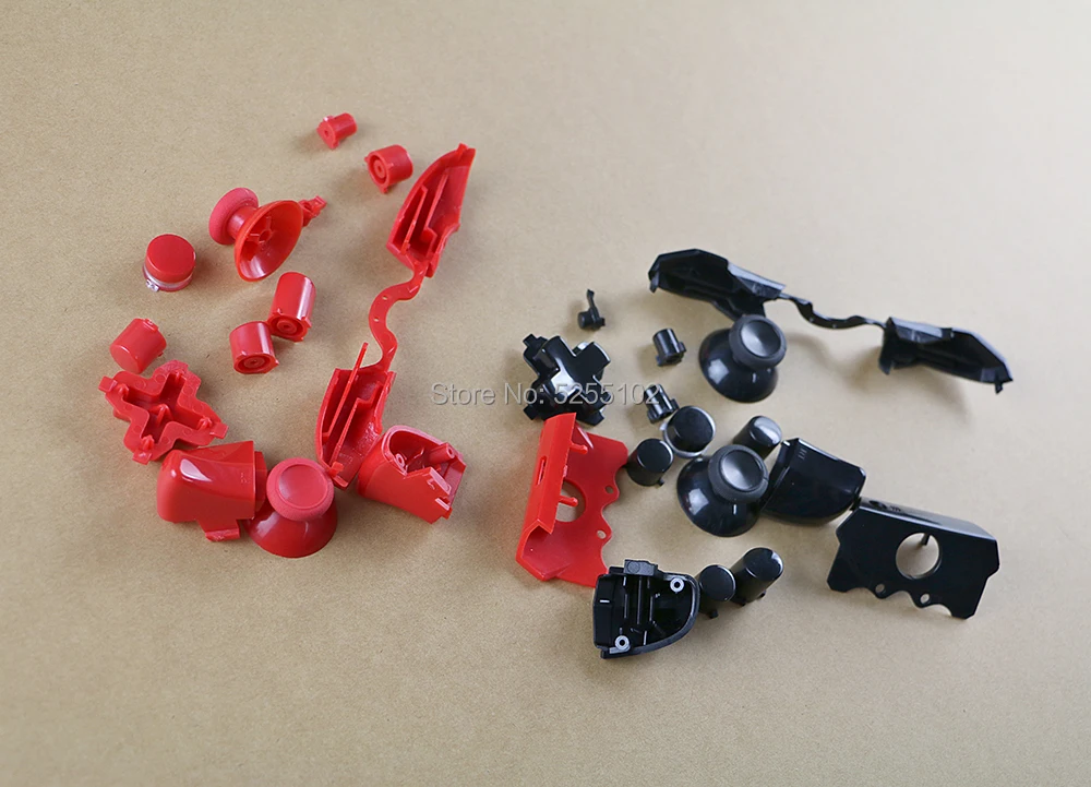 1 Juego de botones de gatillo de parachoques de alta calidad, juego completo de repuesto, botones d-pad LB RB LT RT para controlador Xbox One Elite - imagen 3