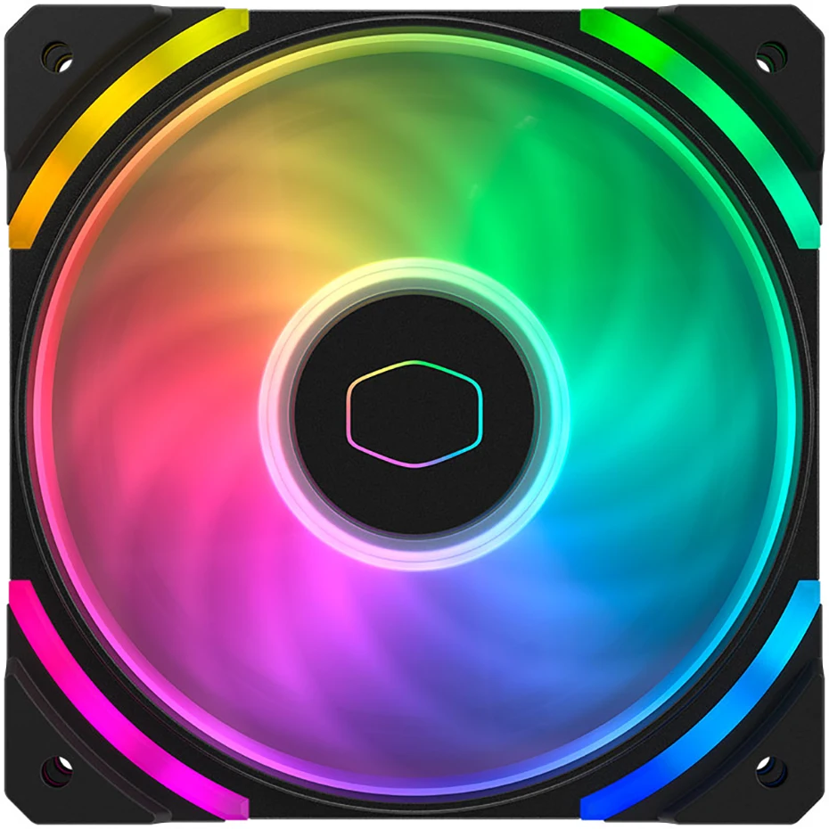 Cooler Master SF120M ARGB 120mm 4Pin PWM funda de ordenador CPU radiador refrigeración por agua silencioso reemplaza el ventilador - imagen 2