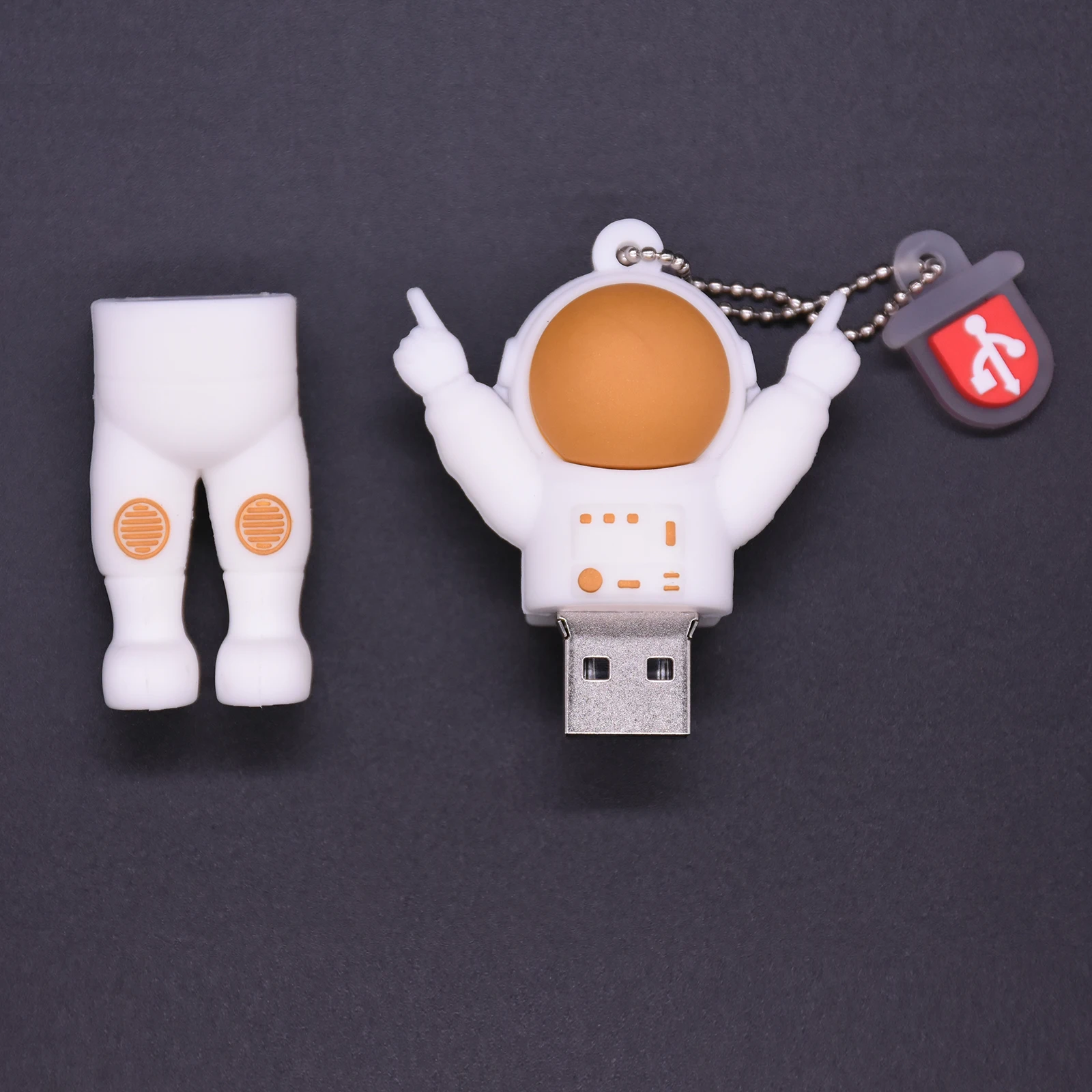 Pendrive de astronauta Cosmonaut, unidad Flash Usb, 32gb, 128GB, Pen Drive de dibujos animados, 4gb, 8gb, 16gb, 64gb, regalo novedoso - imagen 2