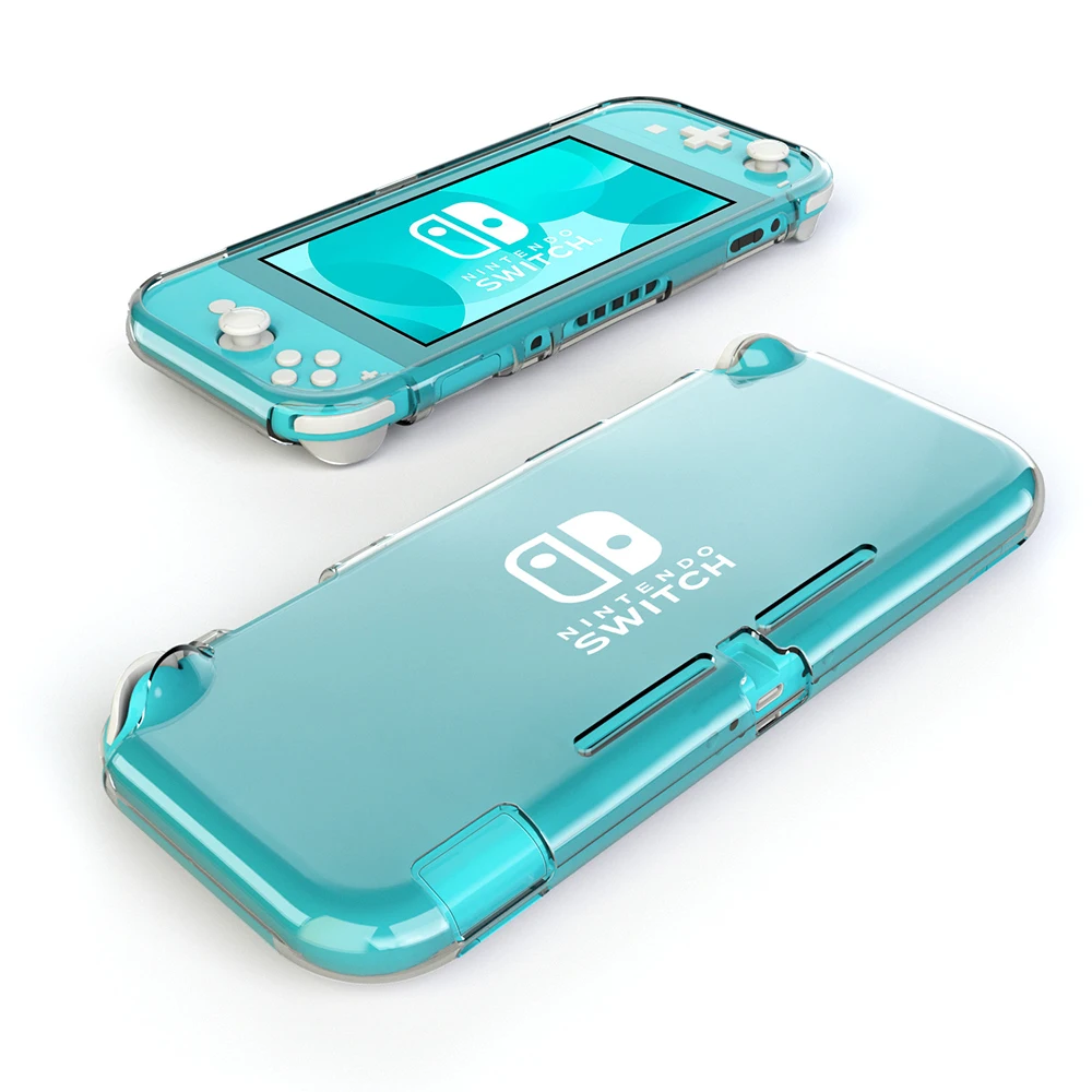 Funda de TPU NS Switch Lite, funda de TPU transparente a prueba de golpes, Protector transparente Compatible con consola de juegos Nintendo Switch Lite