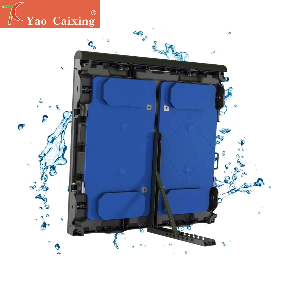 Pantalla al aire libre del gabinete del equipo de la prenda impermeable a todo color de la pantalla 960*960m m del estadio de YCX P6.67 - imagen 5