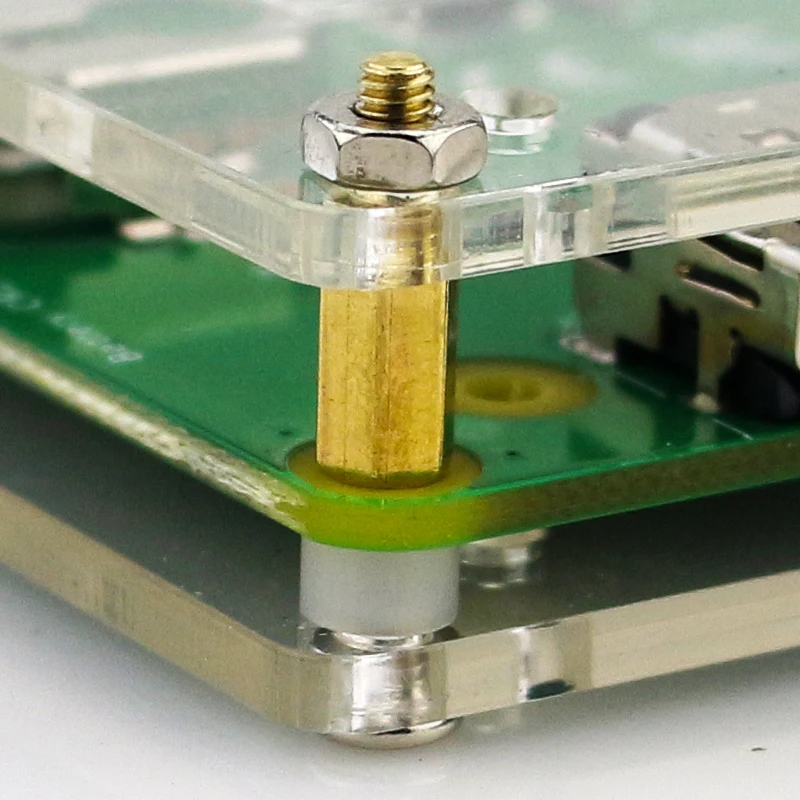 Carcasa transparente para Raspberry Pi CM4 IO Board, carcasa acrílica para Raspberry Pi Compute Module 4 IO Board - imagen 5