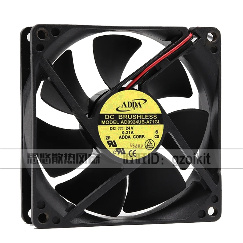 Ventilador inversor de 2 cables, nuevo, original, AD0924UB-A71GL, 24V, 0.21A, 9CM, 9025